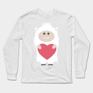 Little Yeti, Big Heart Long Sleeve T-Shirt